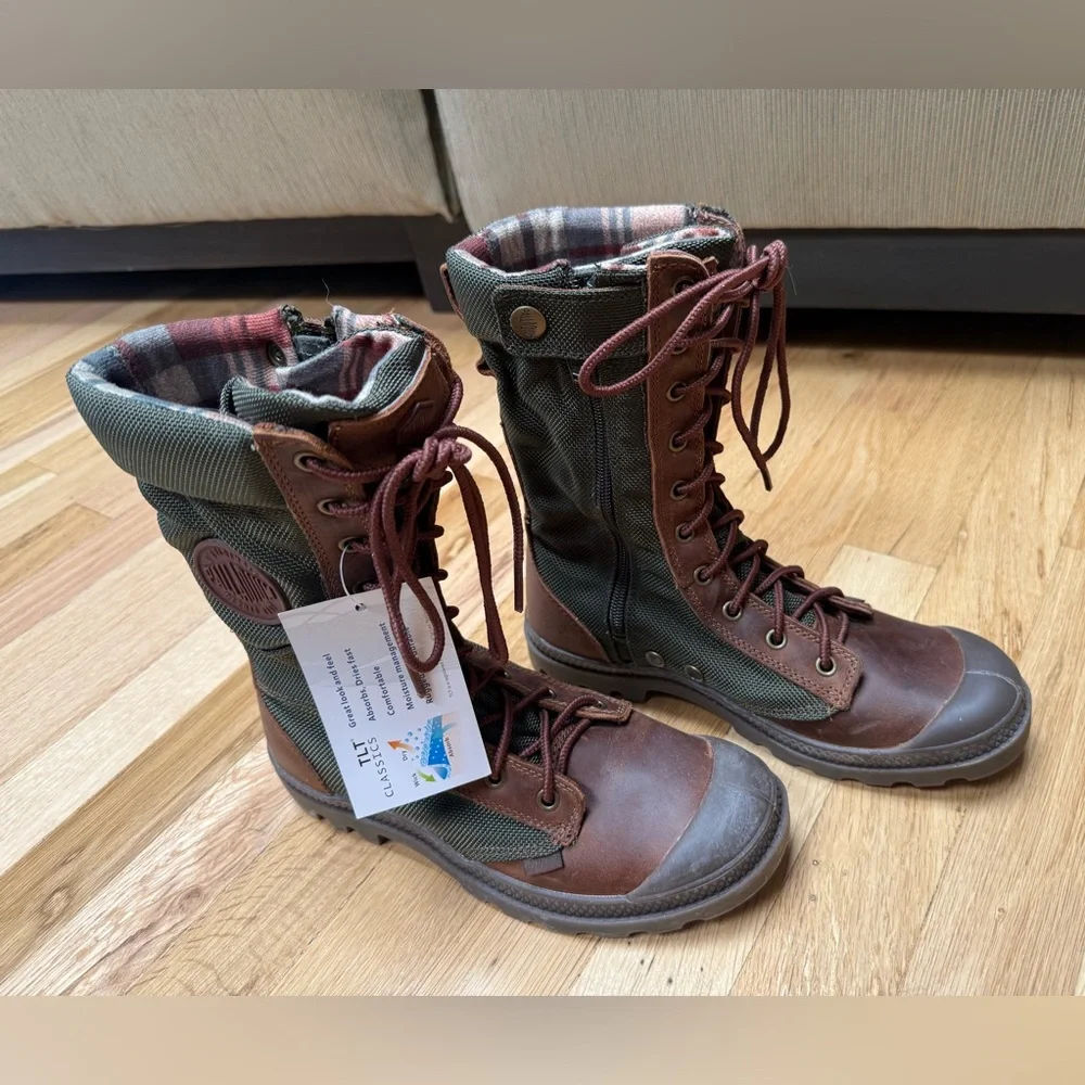 Palladium Pampa Tactical Boots Women Size 7.5 - Picture 5 of 15